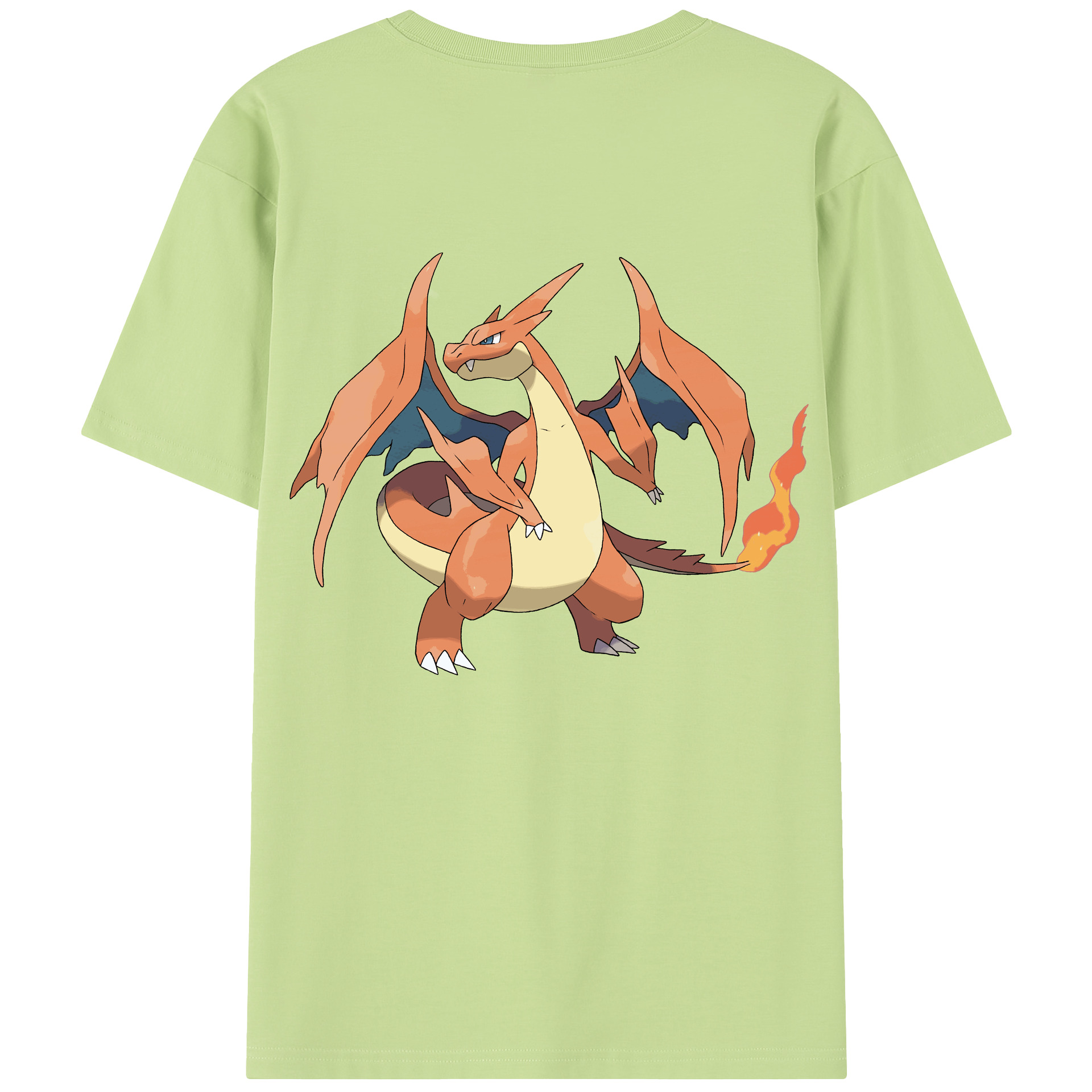 （画像用） ポケットモンスター Pokémon 綿100％半袖Tシャツ（背面プリント）